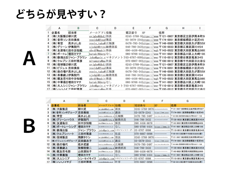 顧客管理をエクセルで行う極意を解説 業務改善 It活用ブログ Tomaコンサルタンツグループ