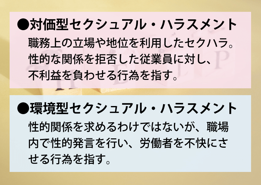 セクハラは一体どこからやってくる 実際の事例やリスク対策を徹底解説 人事 労務ブログ Tomaコンサルタンツグループ