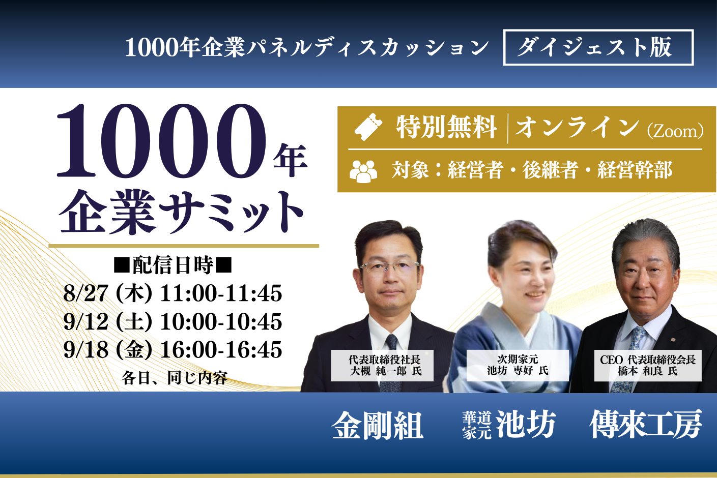 1000年企業サミット